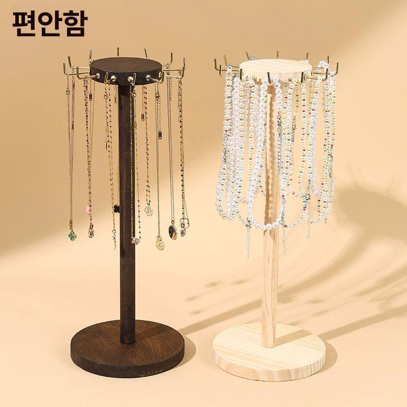 원형 거치대 행거 보관함 악세사리 12형 후크랙 - 상세 이미지 2