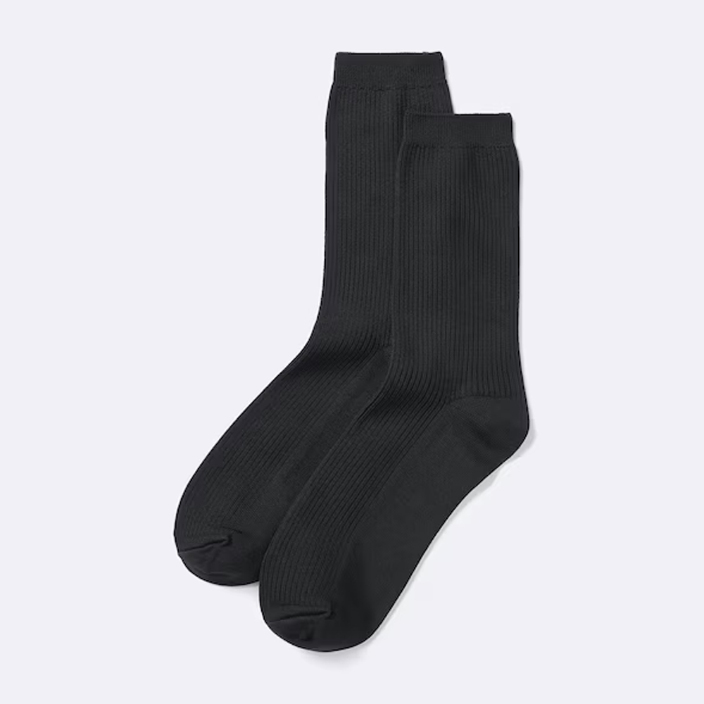 지유 리브 크루 양말 + E 골지 357410 - 상세 이미지 4