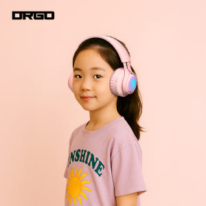 디알고 어린이안전 청력보호 키즈 무선 LED 파스텔 헤드폰 BH06CK ... 개봉기 | 실사용 후기 - 상품 이미지 1
