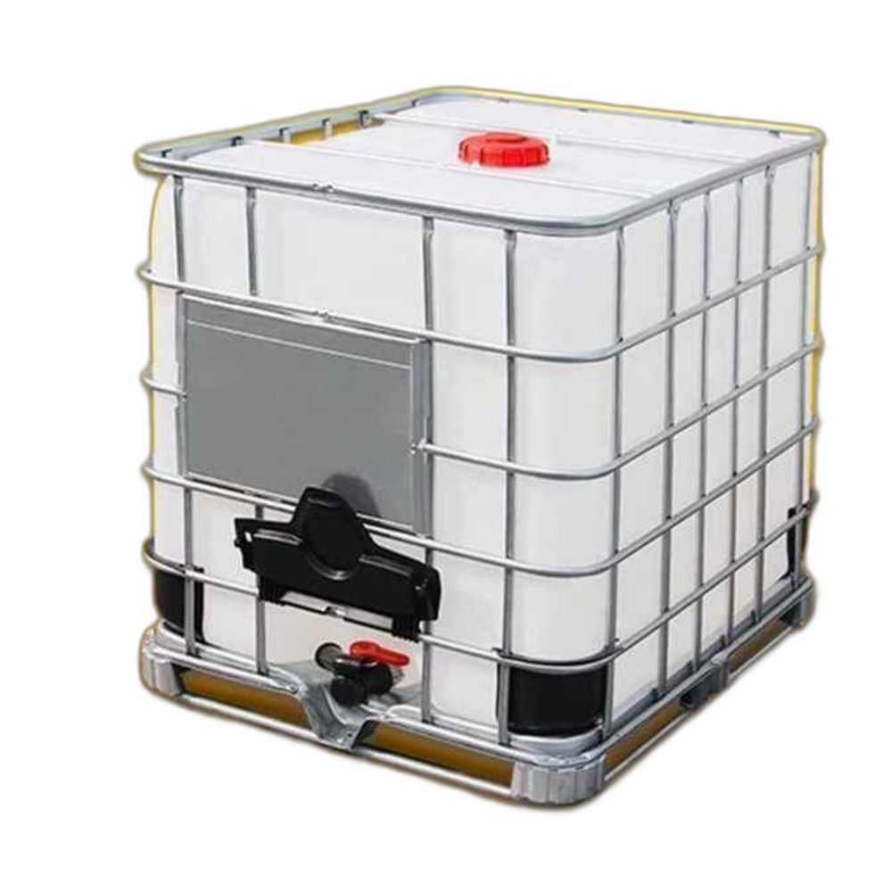 산업용 저장탱크 IBC 내화학성 파렛트형 물류 농업용 1000L 화이트 - 상품 이미지