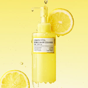 풀리 레몬 비타 버블 팩 클렌저 150ml 피부 맑기 개선 솔직 후기 | 피부 타입별 분석 - 상품 이미지 2