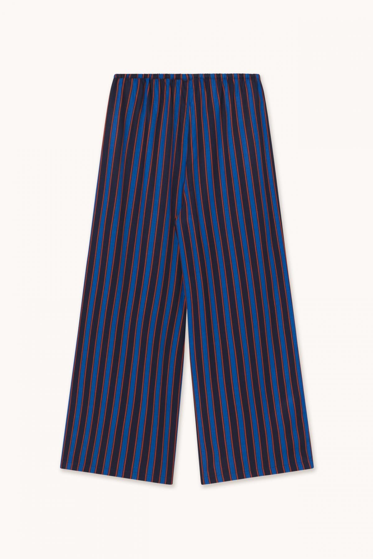 타이니코튼 네이비 스트라이프 와이드 팬츠 AW25-618107 ONE COLOR - 상세 이미지 2