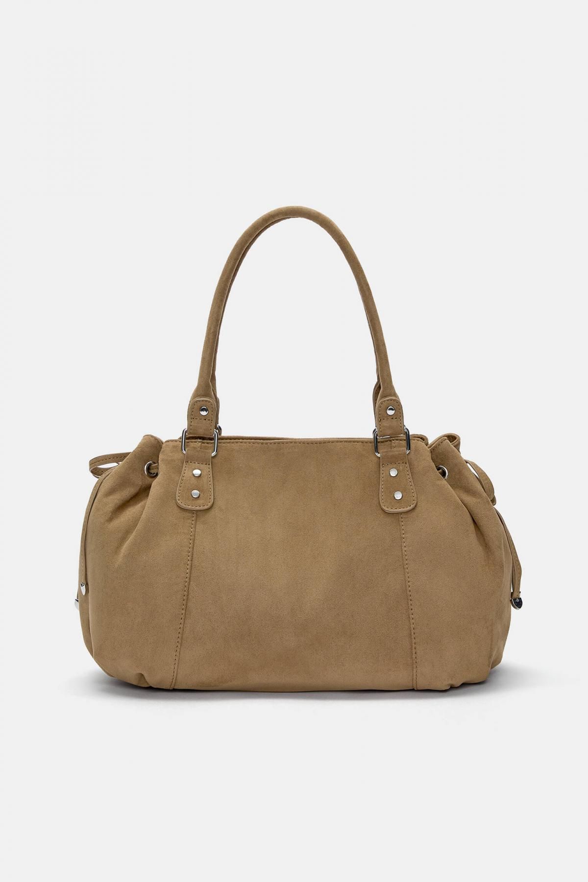 풀앤베어 소프트 스웨이드 베이직 숄더백 4099/649 LEATHER - 상품 이미지
