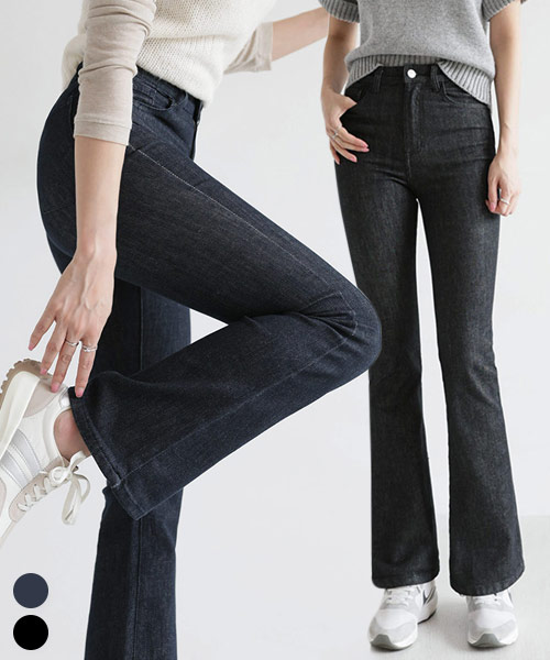 [딱맞진No.14] 3D입체 인밴딩 스판 논페이드 부츠컷 팬츠_264743