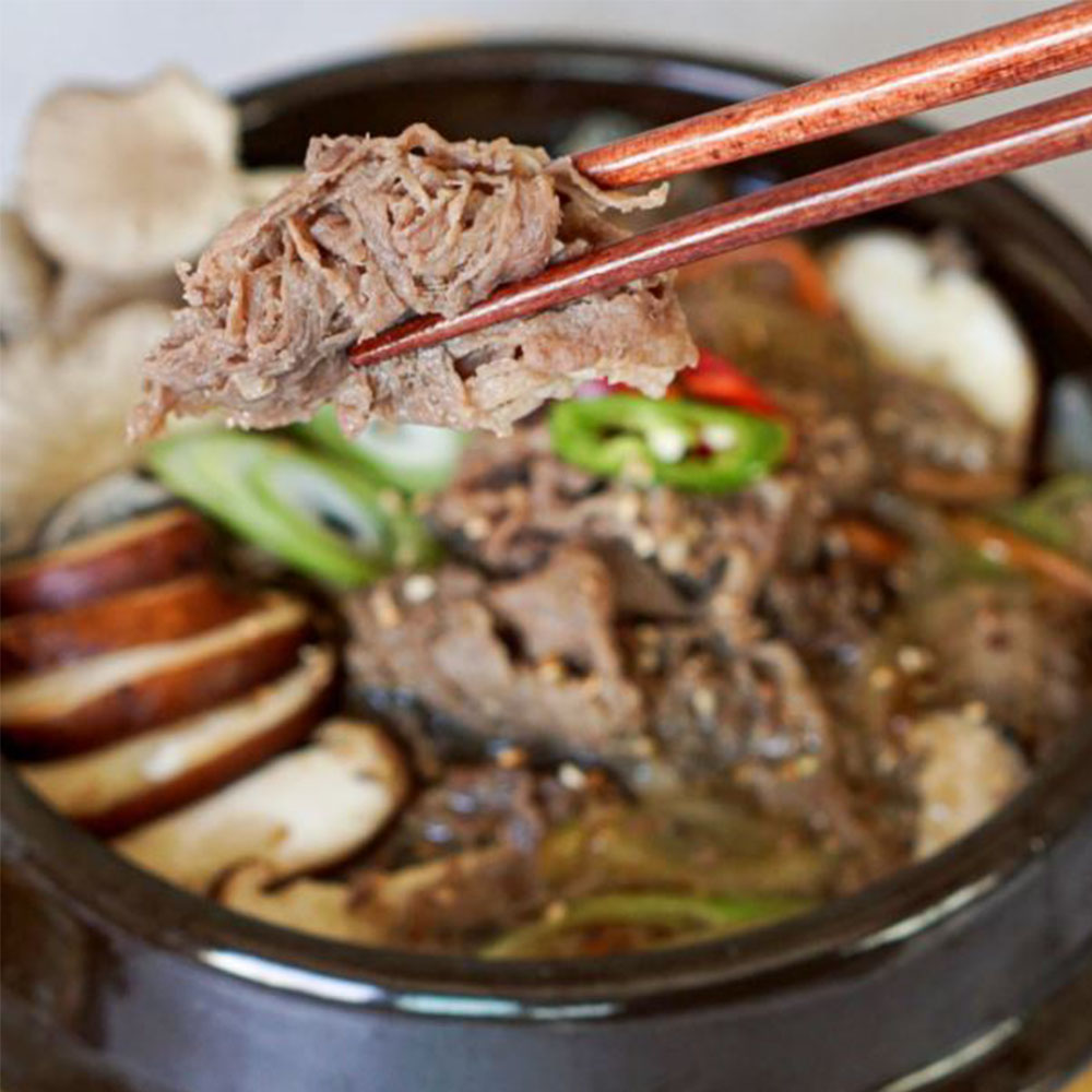 복분자 뚝배기 소불고기 3팩 감칠맛 해장국 캠핑 술안주 - 상품 이미지