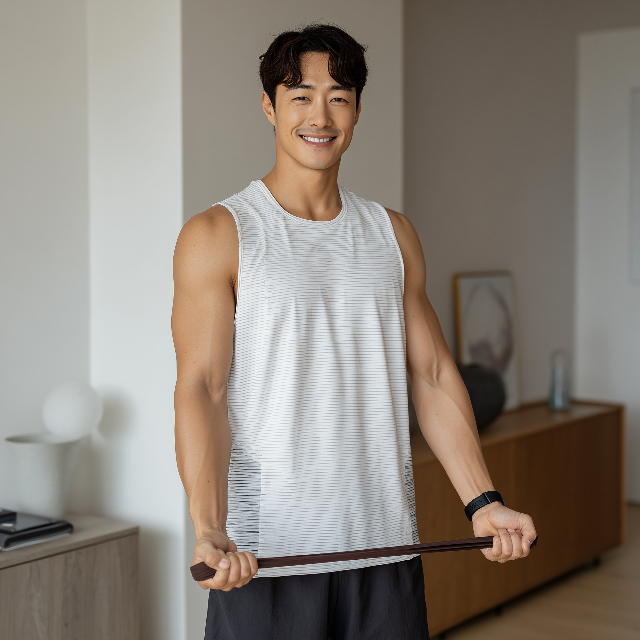 어깨깡패 풀업밴드 턱걸이 보조 근력 운동 라텍스 저항밴드 - 상세 이미지 2