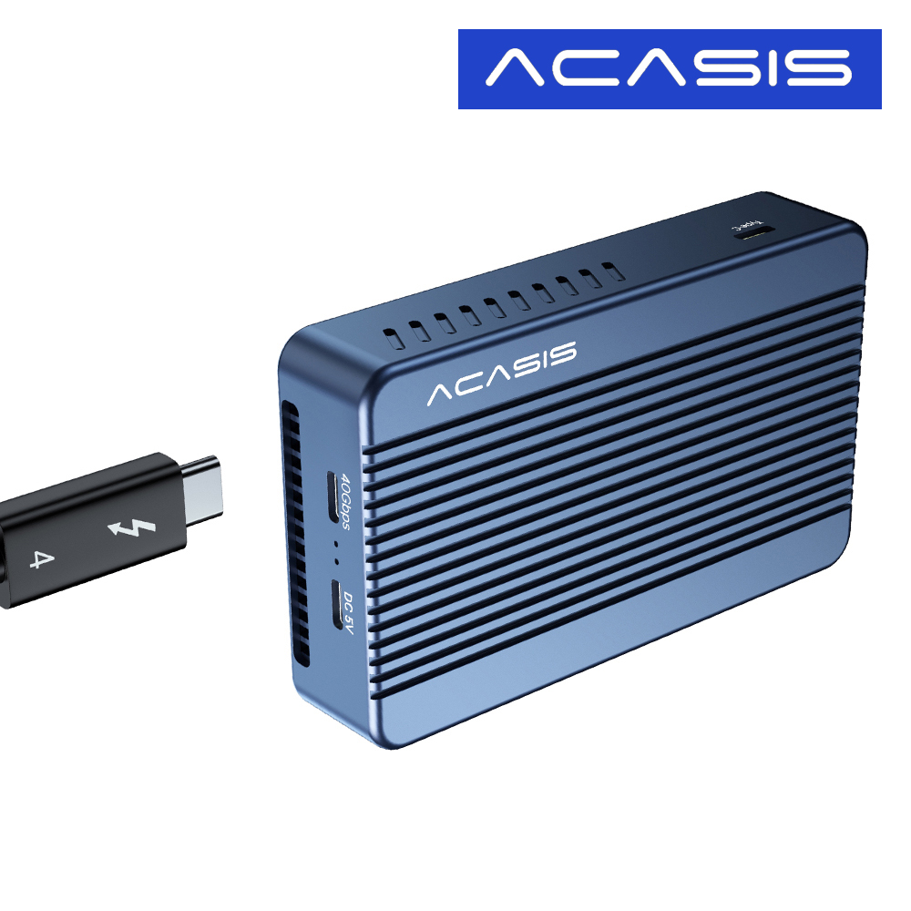 아카시스 TBU-405PLUS USB4 40Gbps M.2 NVME SSD 외장 케이스 인클로저 - 상세 이미지 2
