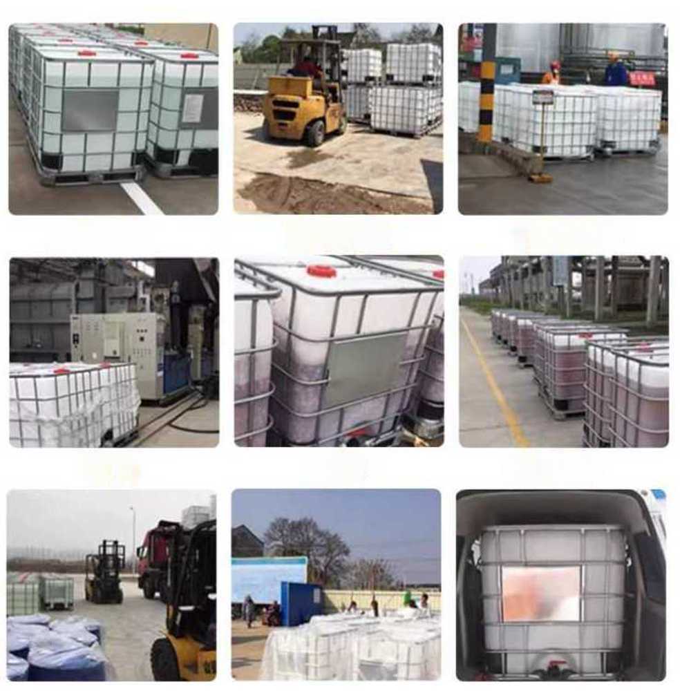 산업용 저장탱크 IBC 내화학성 파렛트형 물류 농업용 1000L 화이트 - 상세 이미지 3
