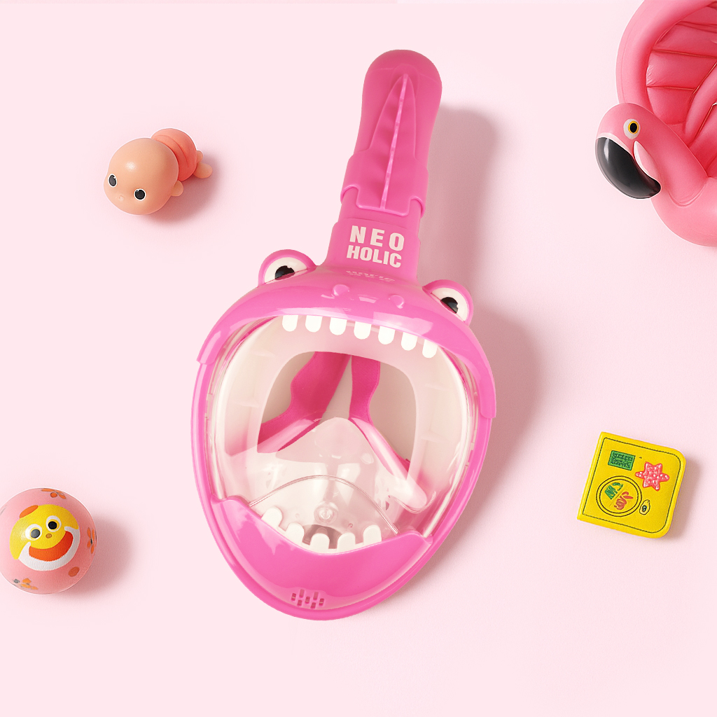 [네오홀릭] 스노클링 마스크 풀페이스 물놀이 스노클 장비 모음전 이미지 6