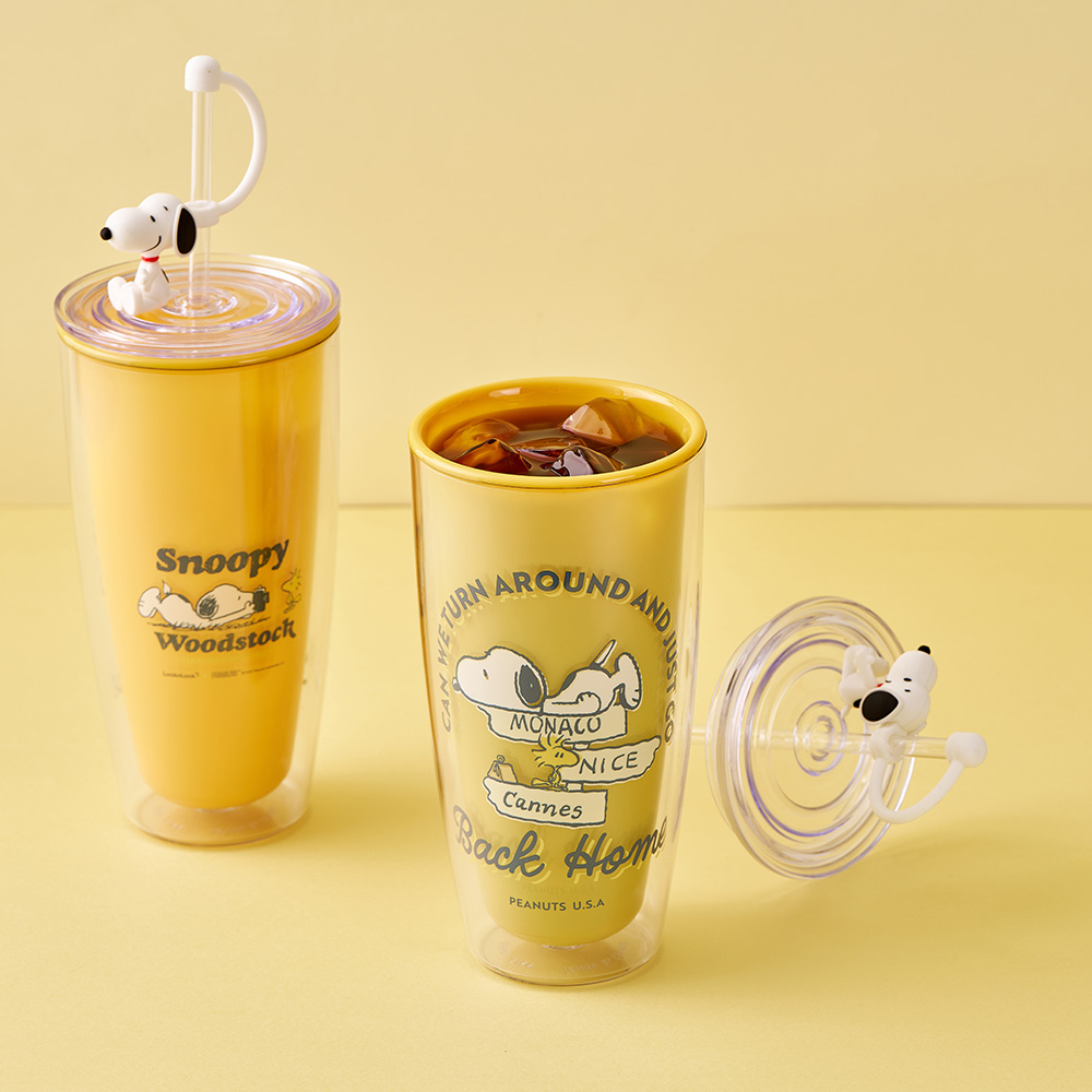 락앤락x피너츠 스누피 더블월 콜드컵 720ml 이미지 6