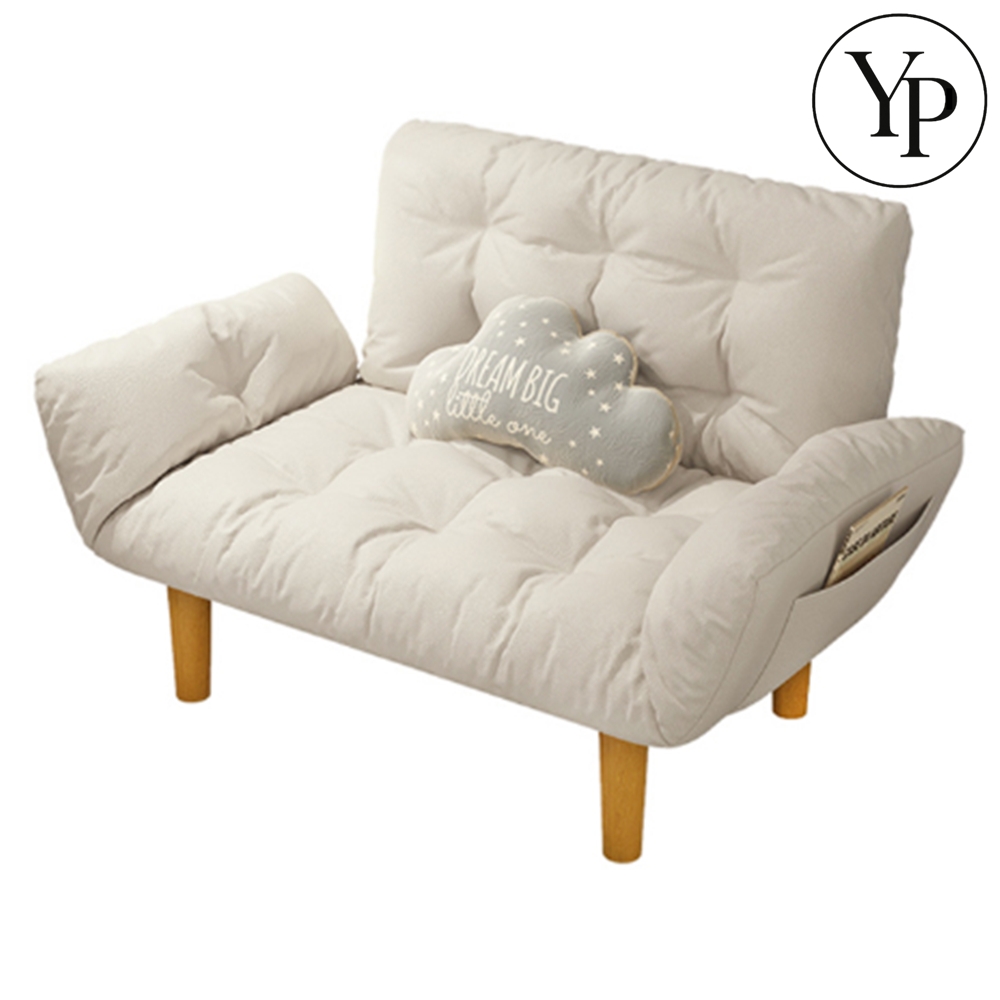 1인용 접이식 침대 소파 스툴 원룸 자취 각도조절 패브릭 코튼 인테리어