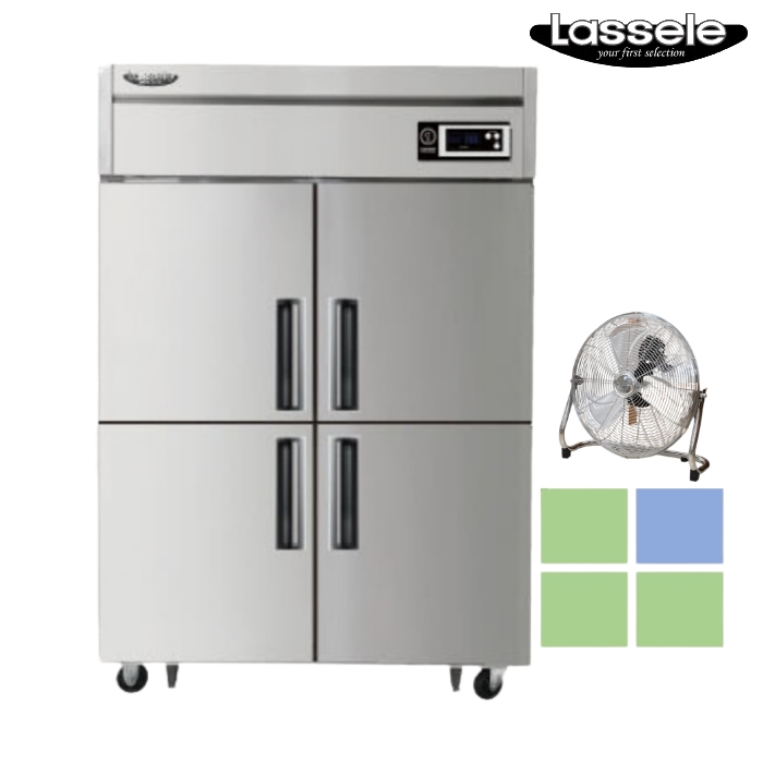 1등급 업소용냉장냉동고 4도어 45박스 간냉식냉장고