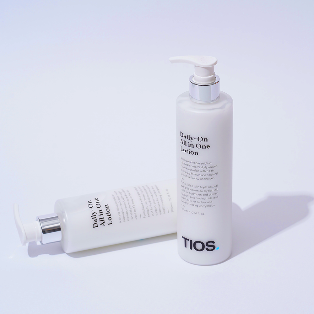 티오스 데일리-온 올인원 로션 대용량 남자 남성 스킨 로션 300ml, 1개 이미지 3