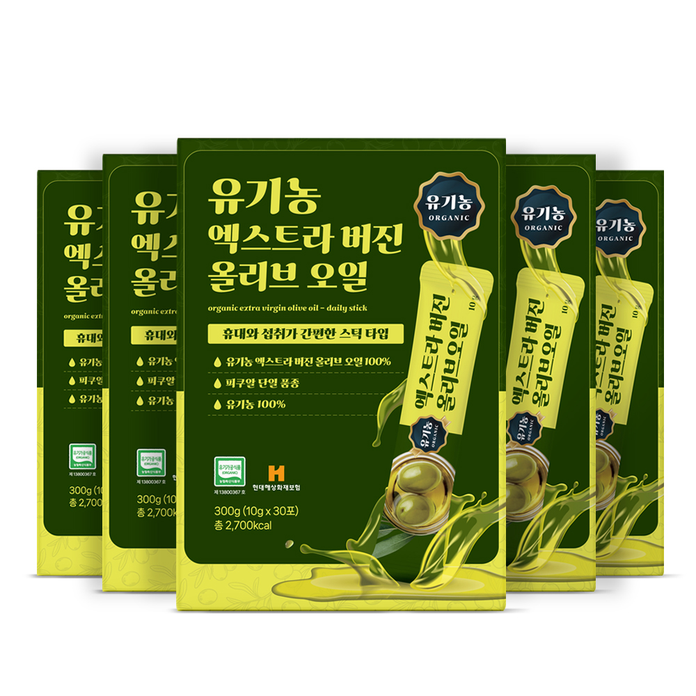 유기농 엑스트라버진 올리브오일 10g x 30포 HACCP인증 이미지 7