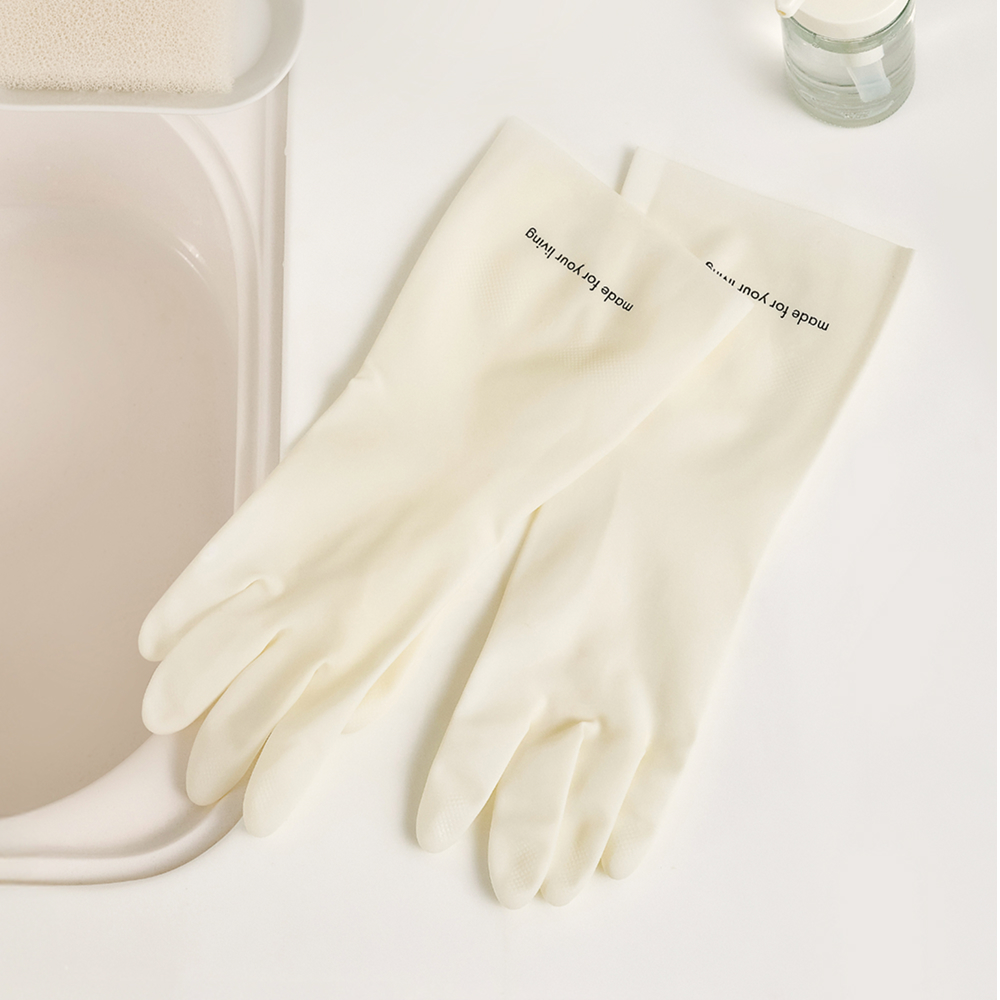 르메이드 니트릴 고무장갑 라텍스 설거지장갑 양손 S 1세트