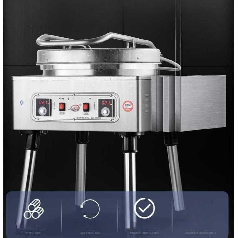 대형 누룽지 제조기 식당 조리 장비 대량 생산 철판 1580(220v 1.8cm) - 상세 이미지 2