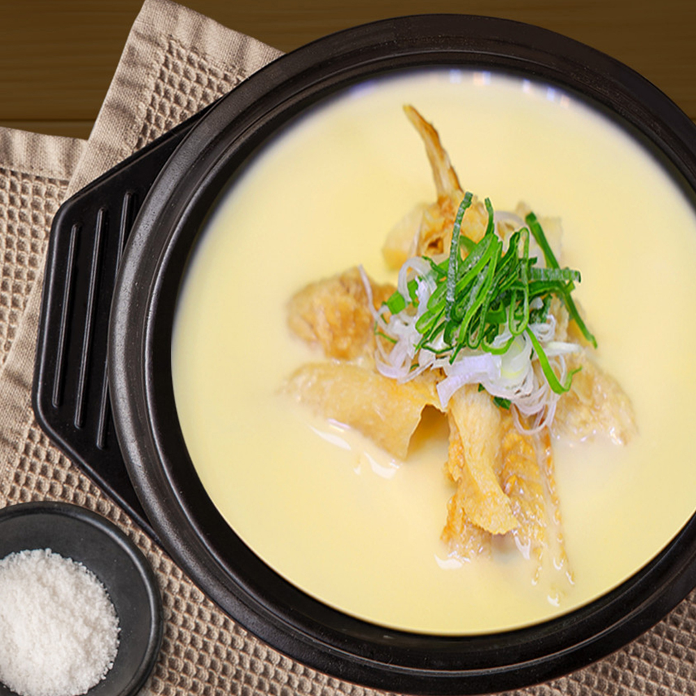 [정말 진한] 용대리 황태 보양진국 450g 딱 1인분/ 황태진국 속초맛집 보약같은 - 상품 이미지