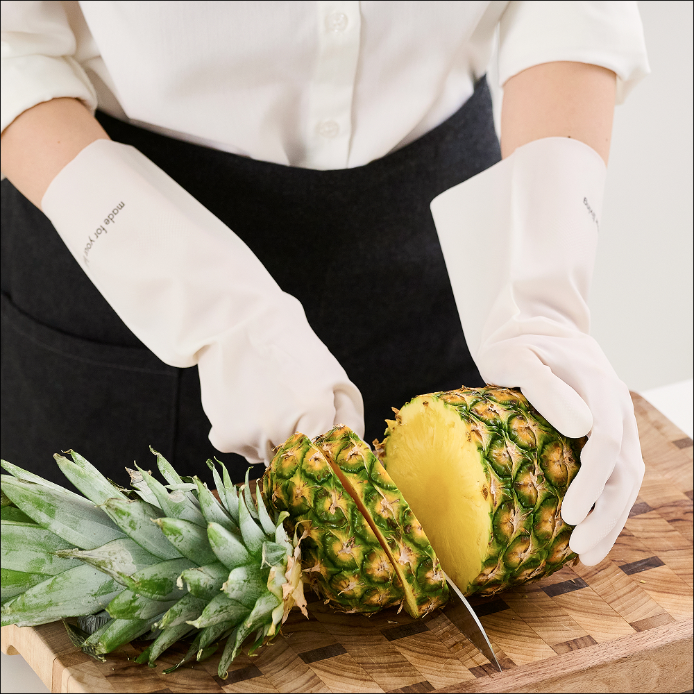 르메이드 니트릴 고무장갑 라텍스 설거지장갑 양손 L 1세트