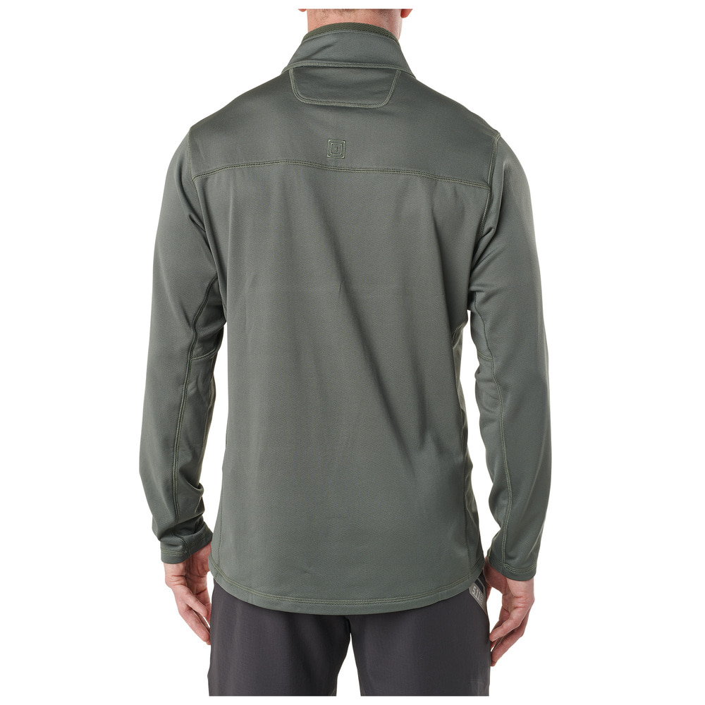 5.11 택티컬 레콘 플리스 하프 집업 (OD그린) - Recon HLF ZP Fleece (OD Green) - 상세 이미지 2