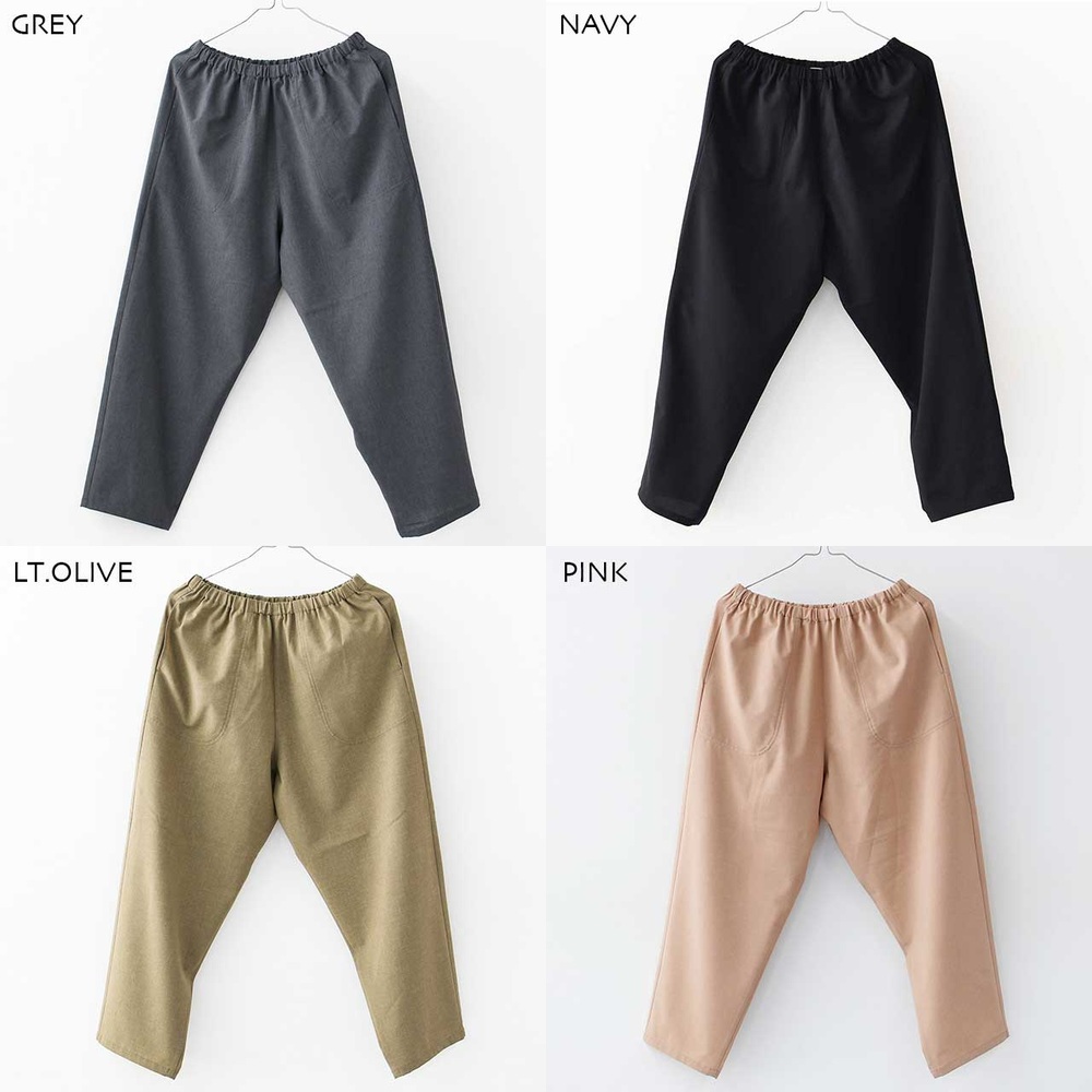 단톤 여성 크롭팬츠 면 린넨 혼방 JD-2540WEL/LHP 38 블랙에크루스트라이프 이미지 7
