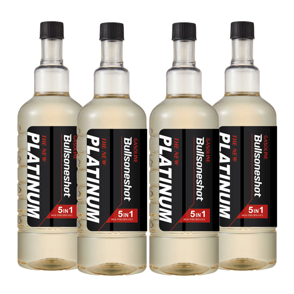 [불스원] 5in1 불스원샷 THE NEW 플래티넘 연료첨가제 500mlX4개입 휘발유