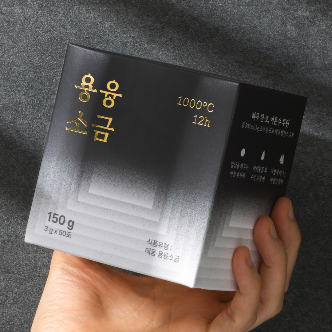 백운염 국내산 프리미엄 용융소금 12시간 스틱 150g (3gX50) - 상세 이미지 4