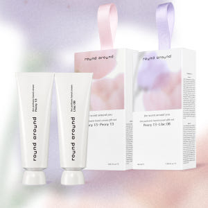 라운드어라운드 더 퍼퓸 핸드크림 40ml+40ml 기프트 기획 솔직 후기 | 피부 타입별 분석 - 상품 이미지 1