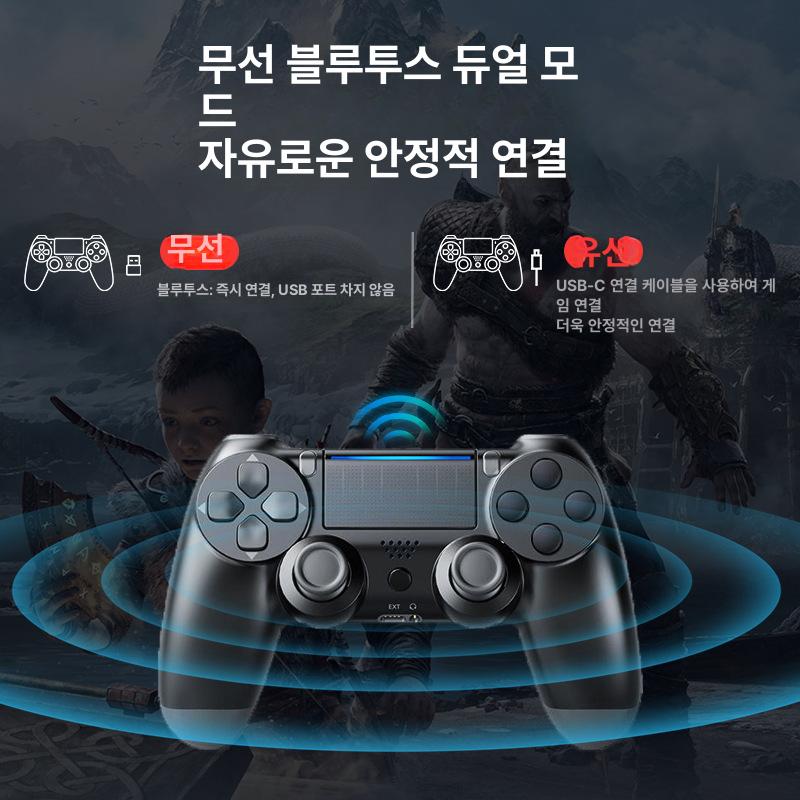 Gamesir T3 Lite 레트로 유선 게임 컨트롤러 XBOX 게임서 게임패드 화이트 블랙 - 상세 이미지 3