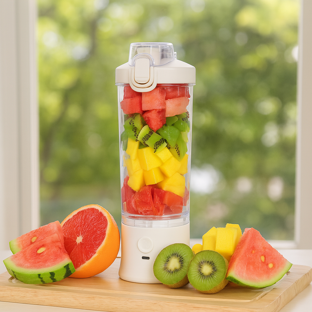 휴멜 쥬시믹서 무선 블렌더 휴대용 미니믹서기 텀블러 믹서