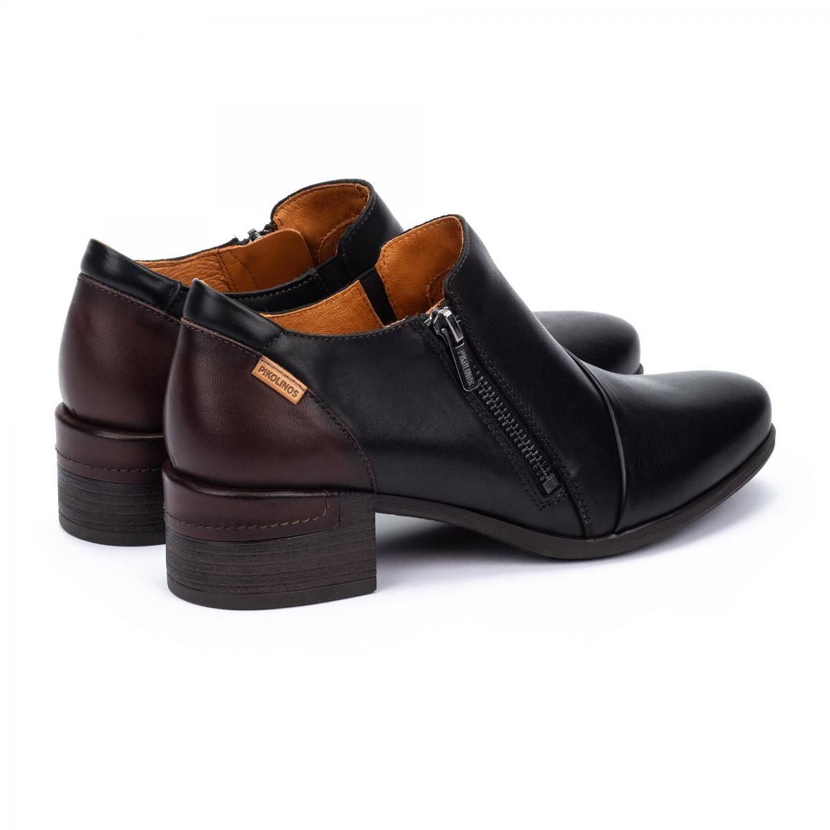 피콜리노스 컴포트 블록힐 펌프스 MALAGA W6W-5902C1 BLACK - 상세 이미지 4