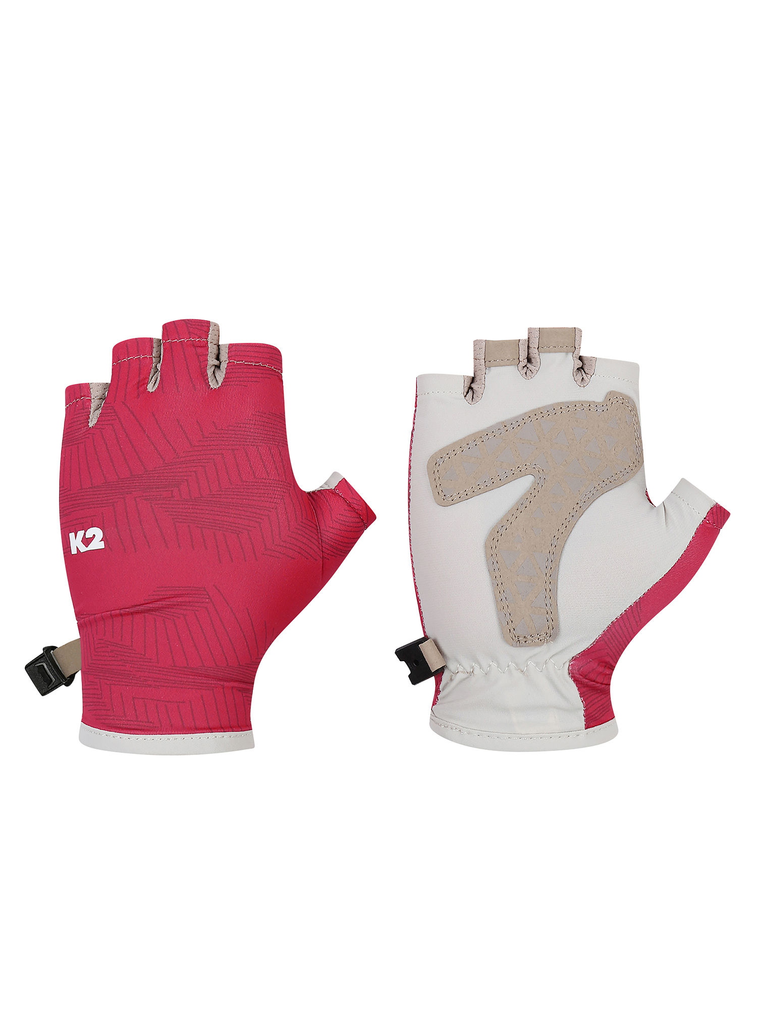[본사직영] K2 여성 OSSAK 썬가드 하프 글러브W_Magenta