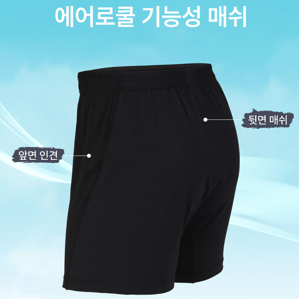 에어로쿨 남성트렁크 팬티 여름 트렁크속옷 3매세트 BLICE788 - 상세 이미지 2