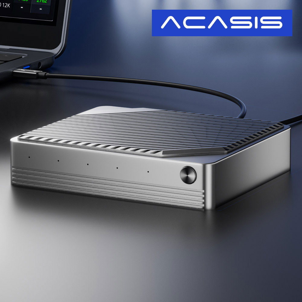 아카시스 EC3901 USB4 40Gbps NVME SSD RAID 외장 SSD 케이스 인클로저 - 상세 이미지 4