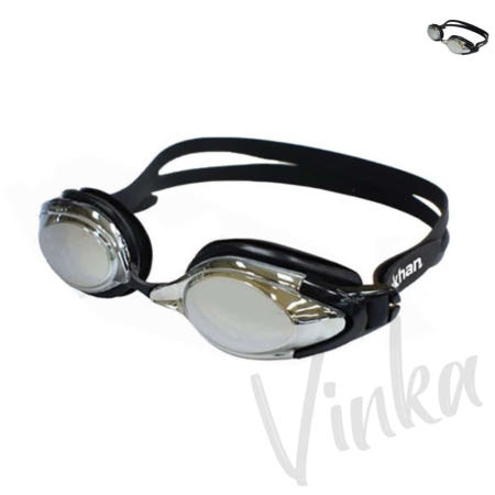 [VINKA협력사]빈카 아라칸 수경(물안경) 블랙골드 1개 수모수경 실내물안경