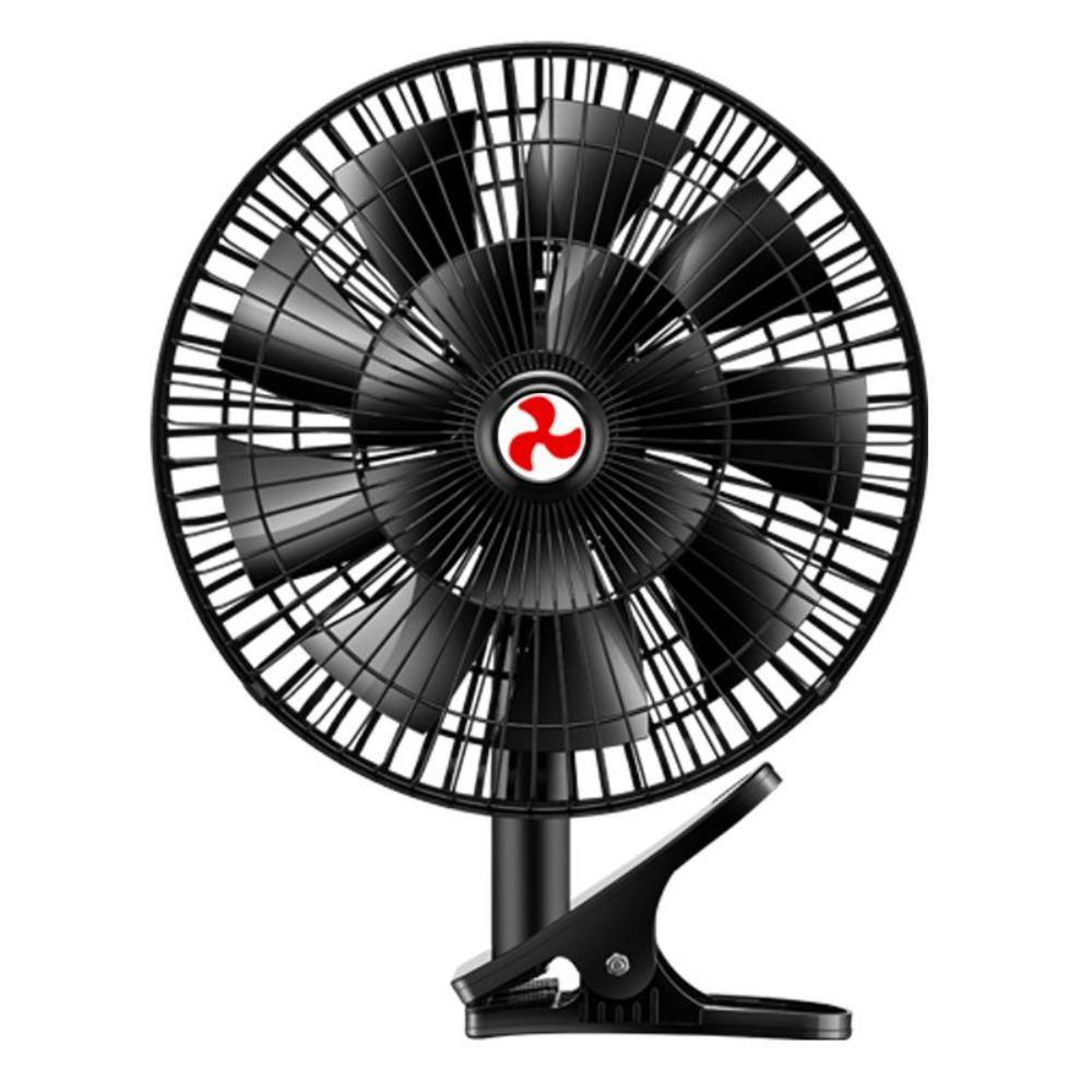 강력 차량용 에어서큘레이터 지게차 화물차 냉방 송풍구 24V 대형 트럭용 8인치 대풍기 - 상품 이미지