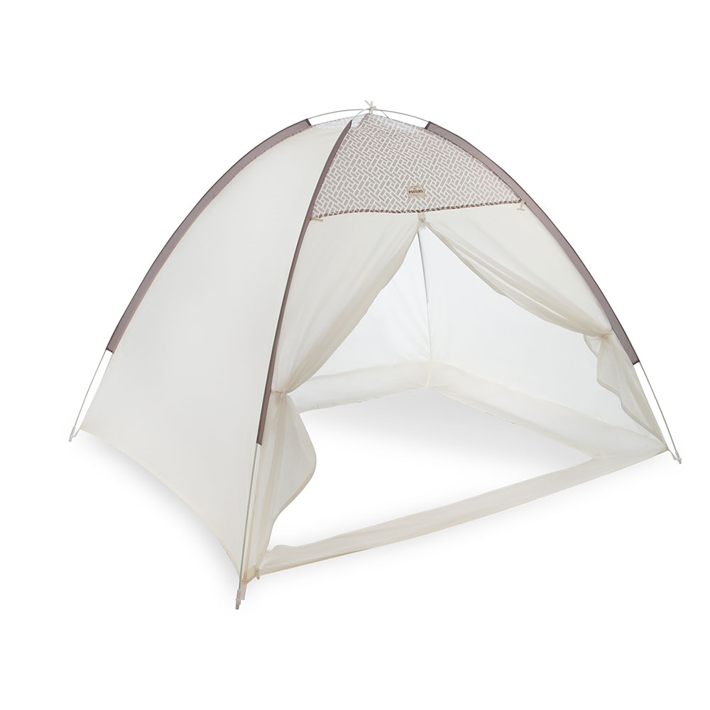 빈슨메시프 포그닝 난방 텐트 실내 침대 방한 방풍 보온 겨울 수면텐트 더블, 스너그코코아