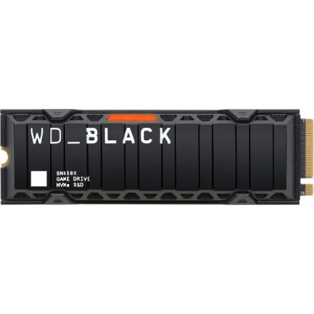 WD_BLACK [해외]WD_BLACK 1TB SN850X NVMe 내장 게이밍 솔리드 스테이트 드라이브(히트싱크 포함) - Playstation 5, Gen4 PCIe, M.2 2280, 최대