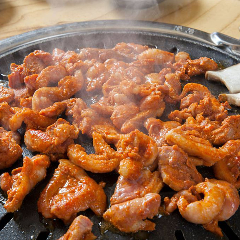 매콤한 오리 불고기 3팩 쫄깃 담백한 야식 캠핑 술안주