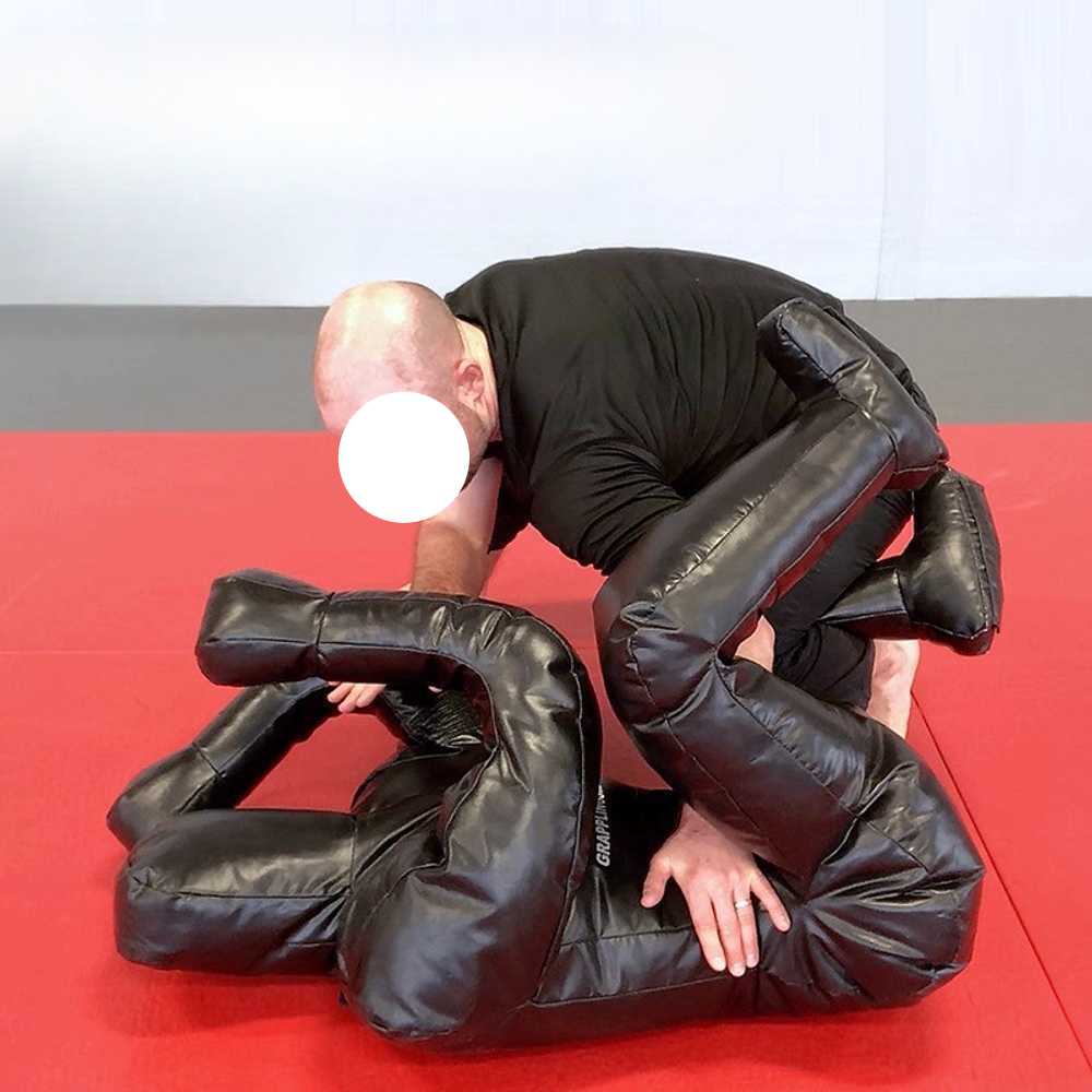 주짓수 훈련용 더미 MMA 그래플링 포지션 연습 인형 블랙 170cm/20kg - 상세 이미지 3