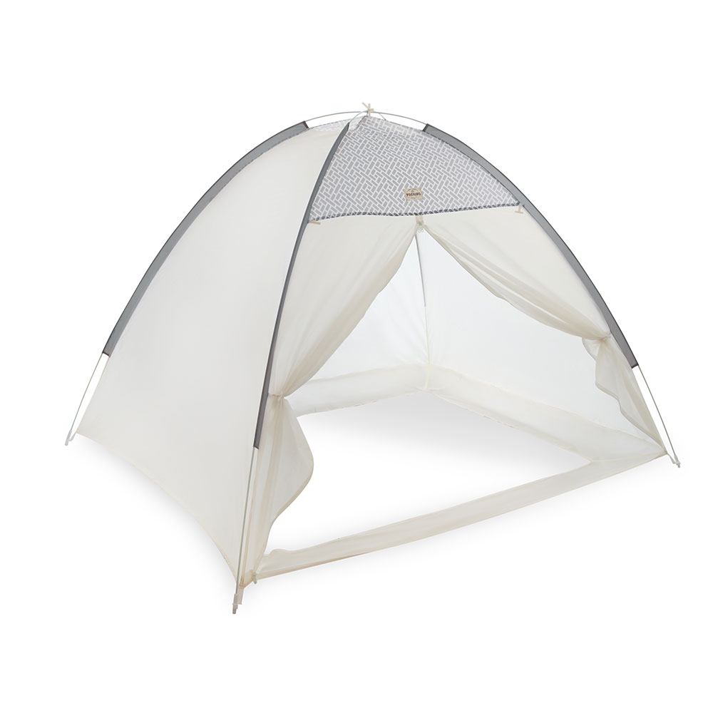 빈슨메시프 포그닝 난방 텐트 실내 침대 방한 방풍 보온 겨울 수면텐트 더블, 스너그그레이