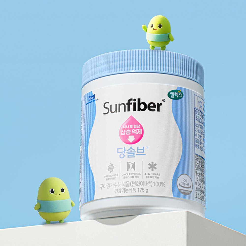 [슈퍼적립 10% 페이백] 셀렉스 썬화이버 당솔브 175g, 1개