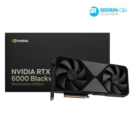 엔비디아 NVIDIA RTX PRO 6000 Blackwell Workstation Edition D7 96GB 서린 블랙웰 그래픽카드