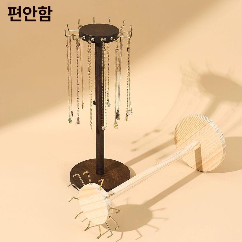 원형 거치대 행거 보관함 악세사리 12형 후크랙 - 상세 이미지 4