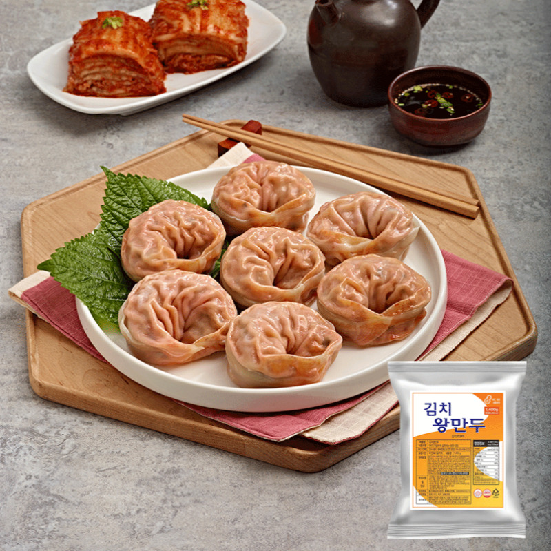 자연가득 김치왕만두 1.4kg - 상세 이미지 2