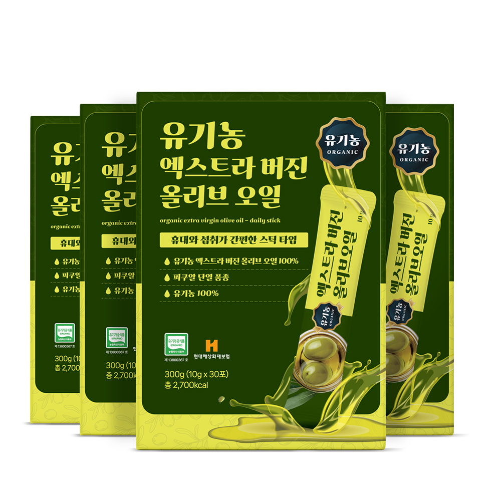 유기농 엑스트라버진 올리브오일 10g x 30포 HACCP인증 이미지 6