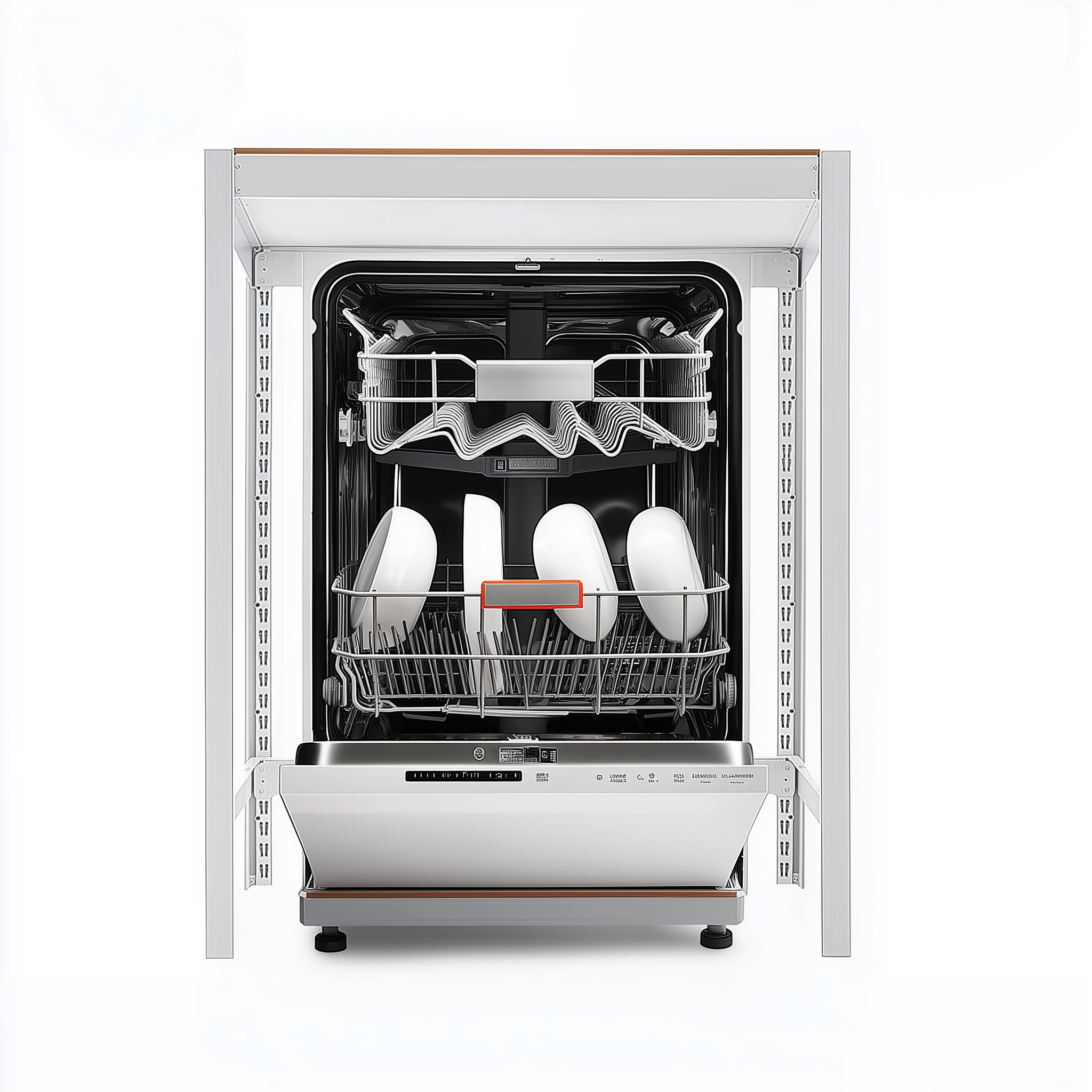 식기세척기장 1단 커버장 식세기 장 팬트리 선반장 틈새장 다이 홈던트 300300750