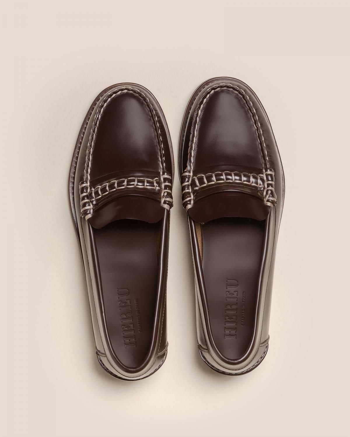 헤레우 BORADA 슬립온 로퍼 14920591933772 DARK BROWN - 상세 이미지 2