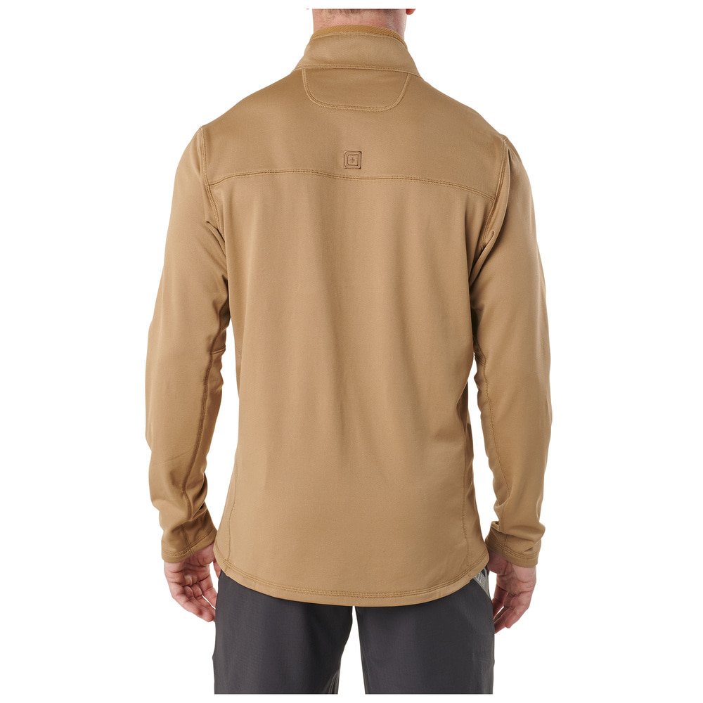 5.11 택티컬 레콘 플리스 하프 집업 (코요테) - Recon HLF ZP Fleece (Coyote) - 상세 이미지 2