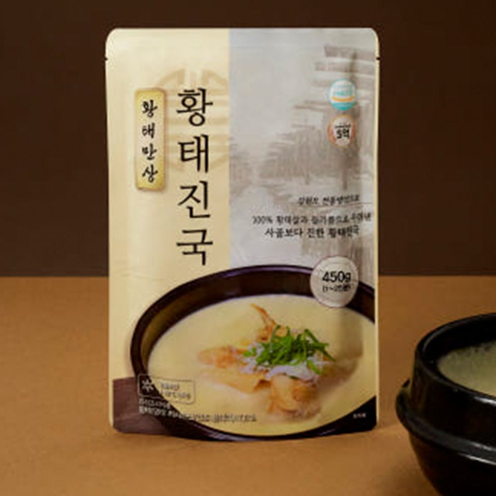 [정말 진한] 용대리 황태 보양진국 450g 딱 1인분/ 황태진국 속초맛집 보약같은 이미지 7