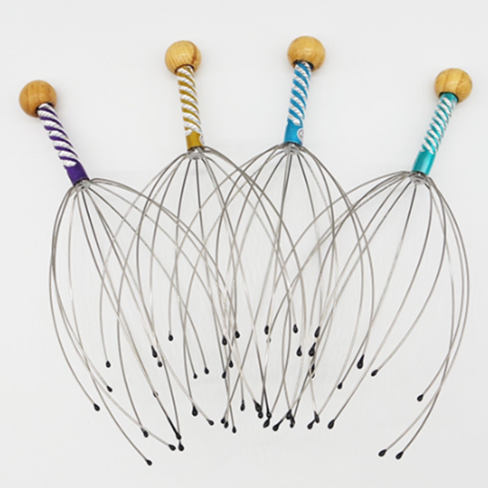 셀프 두피마사지기 스텐 두피관리 자극 지압안마기 머리긁개